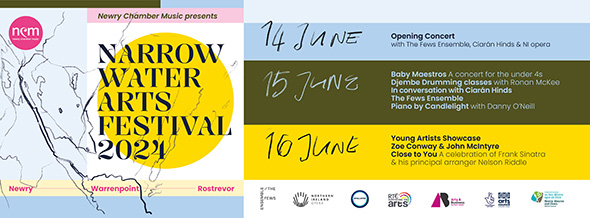 Narrow Water Arts Festival 14-16 June 2024