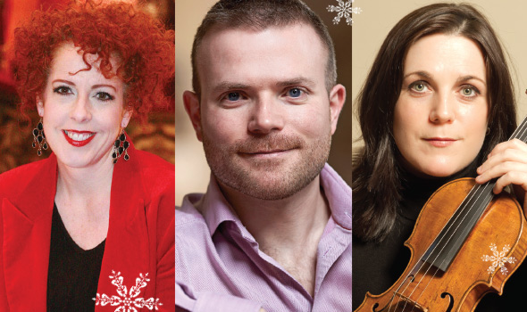 Newry Chamber Music presents A Classical Christmas - Giselle Allen (soprano), Joanne Quigley (violin), David Quigley (piano), Tuesday 15th December 2015, 8pm